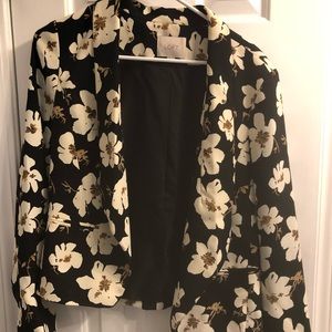 Floral blazer